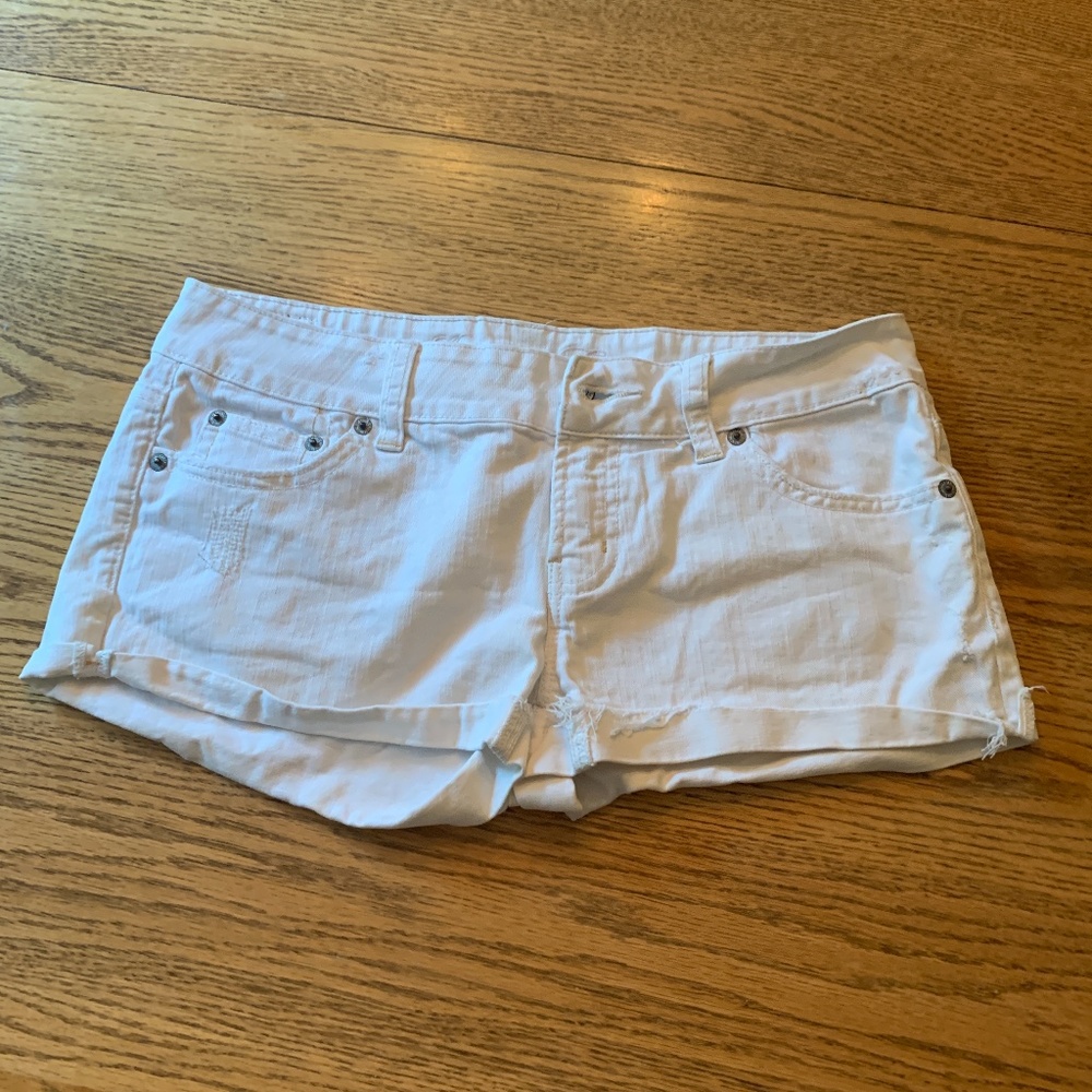 AE White Shorts